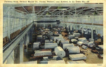 Vermont Marble Company - Proctor Postcard
