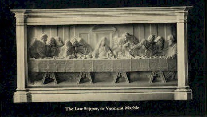 Last Supper - Proctor, Vermont VT Postcard