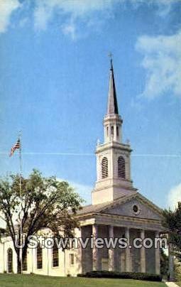 Mead Memorial Chapel, Middlebury College - Vermont VT Postcard