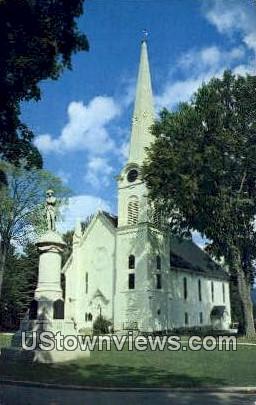 Congregational Church, 1784 - Manchester, Vermont VT Postcard