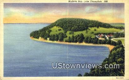Malletts Bay - Lake Champlain, Vermont VT Postcard