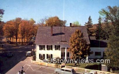 White Cupboard Inn & The Green - Woodstock, Vermont VT Postcard