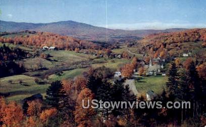 Mount Snow - West Dover Village, Vermont VT Postcard