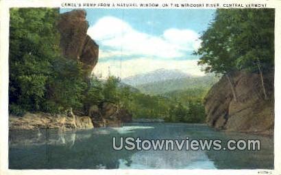 Camel's Hump - Winooski River, Vermont VT Postcard