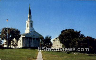 Mead Memorial Chapel, Middlebury College - Vermont VT Postcard