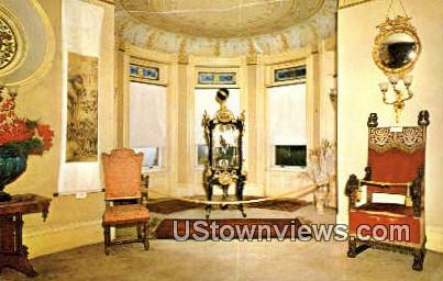 French Drawing Room, Wilson Castle - Rutland, Vermont VT Postcard