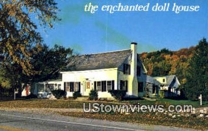 Enchanted Doll House - Manchester Center, Vermont VT Postcard