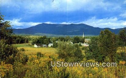 Countryside - Mount Mansfield, Vermont VT Postcard