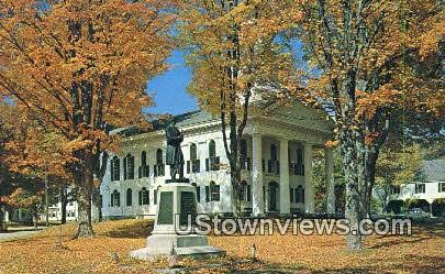Windham County Court House - Newfane, Vermont VT Postcard