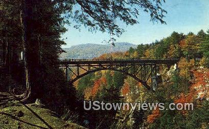 The Bridge - Quechee, Vermont VT Postcard