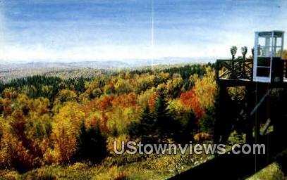 Hogback Mountain - Brattleboro, Vermont VT Postcard