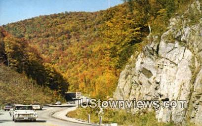 Molly Stark Trail - Bennington, Vermont VT Postcard