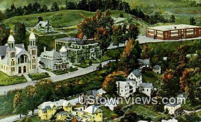 St Mary's Church - Newport, Vermont VT Postcard