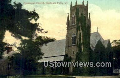 Episcopal Church - Bellows Falls, Vermont VT Postcard