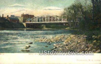 New Arch Bridge - Brattleboro, Vermont VT Postcard