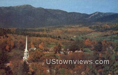 Stowe - Mount Mansfield, Vermont VT Postcard