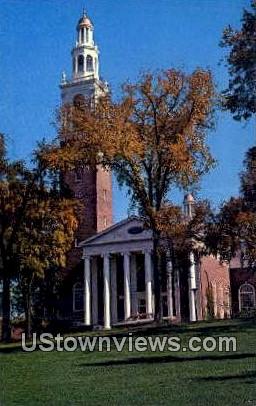 Ira Allen Chapel, University of Vermont - Burlington Postcard