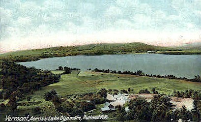 Lake Dunmore - Rutland, Vermont VT Postcard