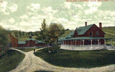 Rutland Country Club - Vermont VT Postcard