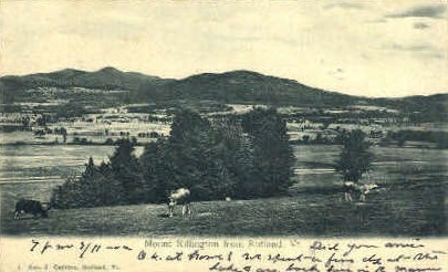 Mount Killington - Rutland, Vermont VT Postcard