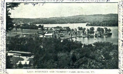 Lake Romoseen - Rutland, Vermont VT Postcard