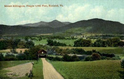 Mount Killington - Rutland, Vermont VT Postcard