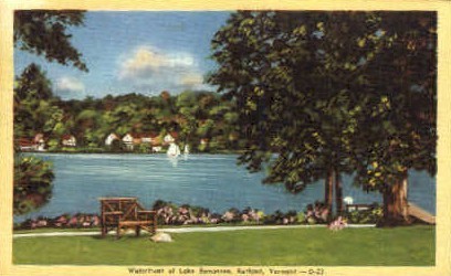 Lake Bomoseen - Rutland, Vermont VT Postcard