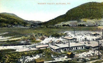 Marble Valley - Rutland, Vermont VT Postcard