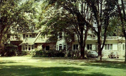 Hartness House - Springfield, Vermont VT Postcard
