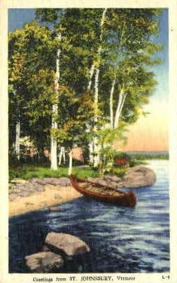 Misc - St Johnsbury, Vermont VT Postcard