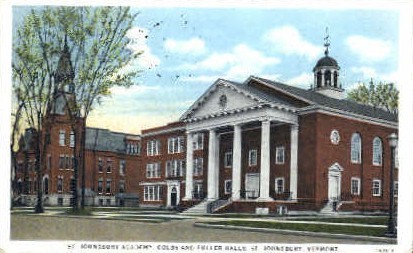 St. Johnsbury Academy - St Johnsbury, Vermont VT Postcard