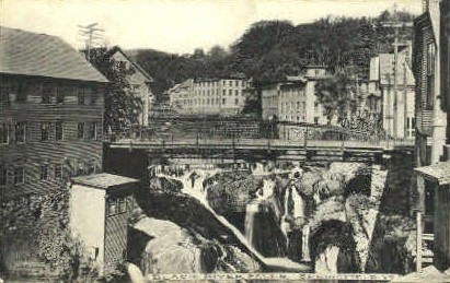 Black River - Springfield, Vermont VT Postcard