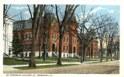 St. Johnsbury Academy - St Johnsbury, Vermont VT Postcard