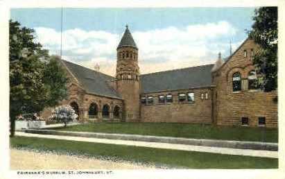 Fairbank's Museum - St Johnsbury, Vermont VT Postcard