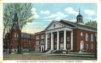 St. Johnsbury Academy  - St Johnsbury, Vermont VT Postcard
