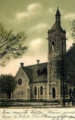North Church - St Johnsbury, Vermont VT Postcard