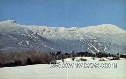 Mt Mansfield - Stowe, Vermont VT Postcard