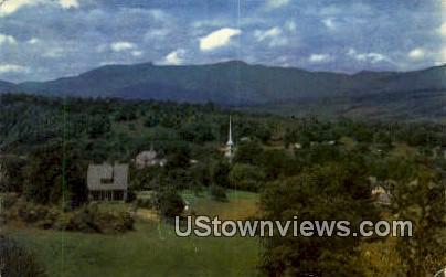 Mt Mansfield - Stowe, Vermont VT Postcard
