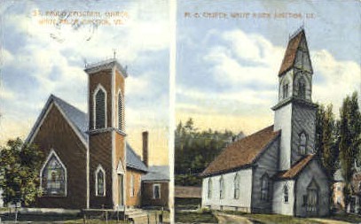 St. Paul's Episcopal Church - White River Junction, Vermont VT Postcard