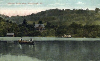 Mitchell Lake - Woodstock, Vermont VT Postcard