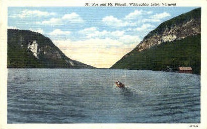 Mount Hor - Willoughby Lake, Vermont VT Postcard