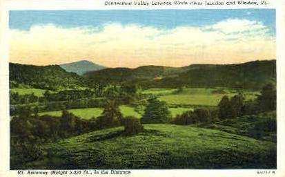 Connecticut Valley - White River Junction, Vermont VT Postcard