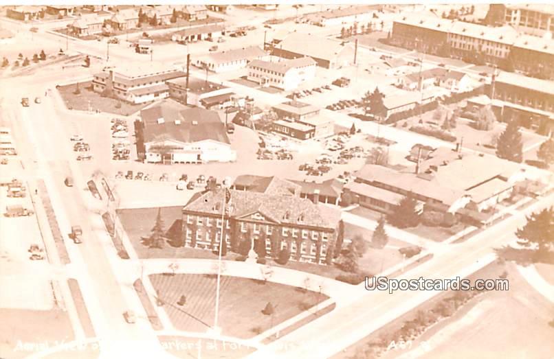 Aerial View - Fort Lewis, Washington WA Postcard