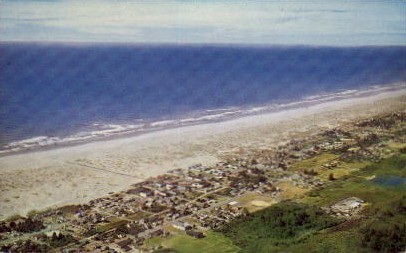 Long Beach - Longview, Washington WA Postcard