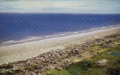 Long Beach - Longview, Washington WA Postcard