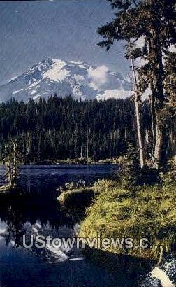 Seattle - Mt Rainier, Washington WA Postcard