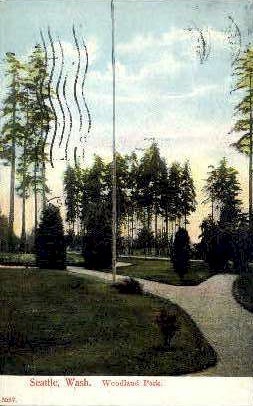 Woodland Park  - Seattle, Washington WA Postcard