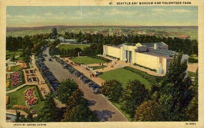 Seattle Art Museum - Washington WA Postcard