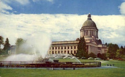 State Capitol Building - Olympia, Washington WA Postcard