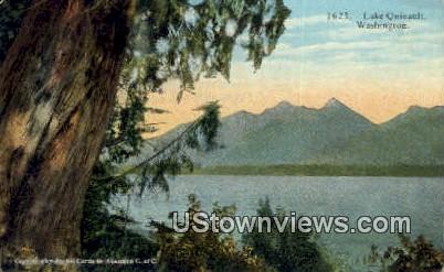 Lake Quinault, WA     ;     Lake Quinault, Washington Postcard